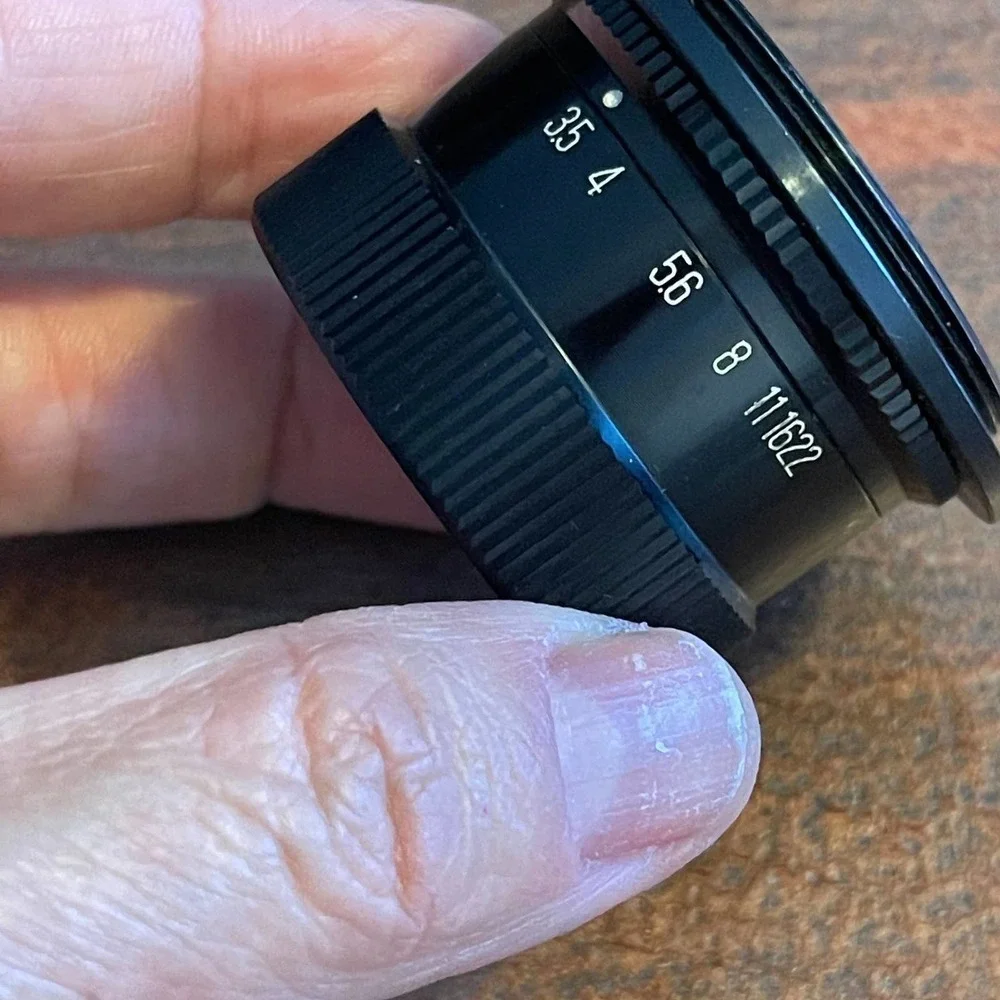 El-Omegar 1:3.5 Vintage Lens F=75mm / L455-111